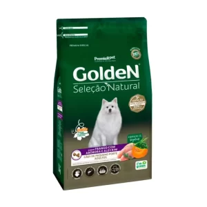 Ração Golden para Cães Adultos Raças Pequenas Seleção Natural Abóbora