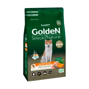Ração Golden para Cães Adultos Seleção Natural Abóbora