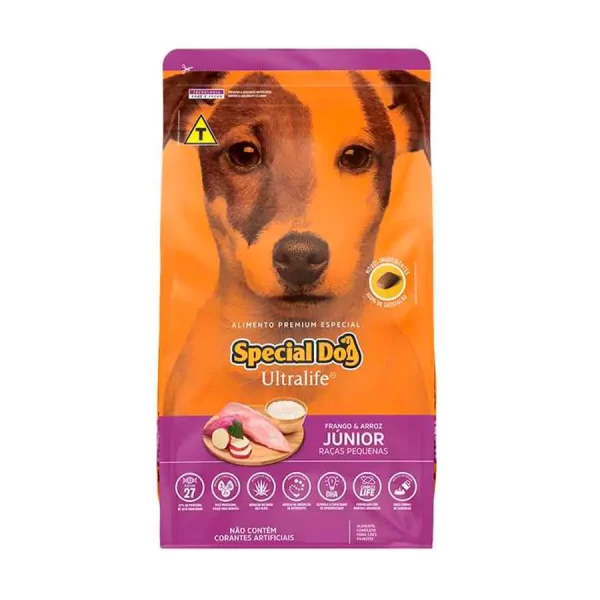 Ração Special Dog Ultralife para Cães Filhotes de Raças Pequenas