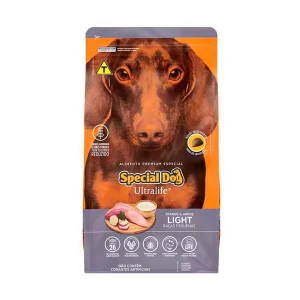 Ração Special Dog Ultralife Light para Cães de Raças Pequenas Sabor Frango e Arroz