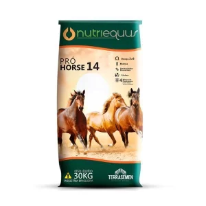 Ração Equinos Melaçada Nutriequus Pro Horse 14 L 30 Kg