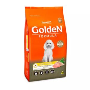 Ração formula Golden para cães adultos de porte pequeno sabor peru e arroz
