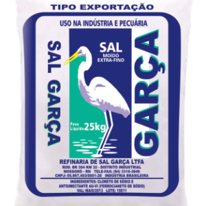 Sal Branco Moido Fino Para Bovinos 25 Kg