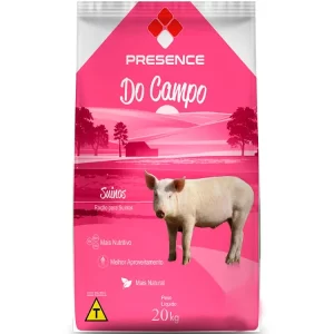 Ração Natural Presence Para Engorda De Suínos Leitões 20kg